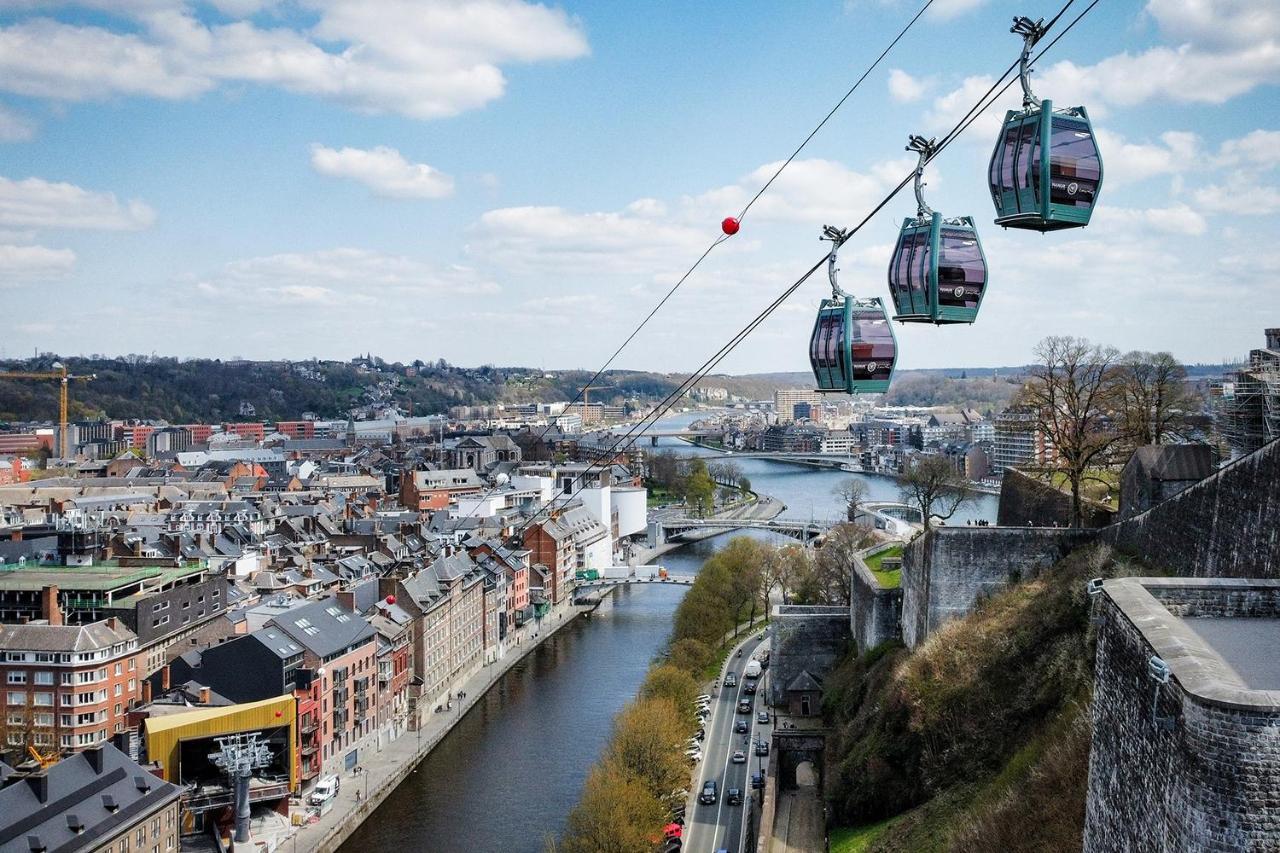 Les Cerisiers - Appart De Standing A Namur Centre المظهر الخارجي الصورة